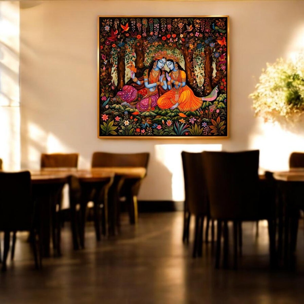 Shyam & Radha: The Midnight Serenade in Madhuban