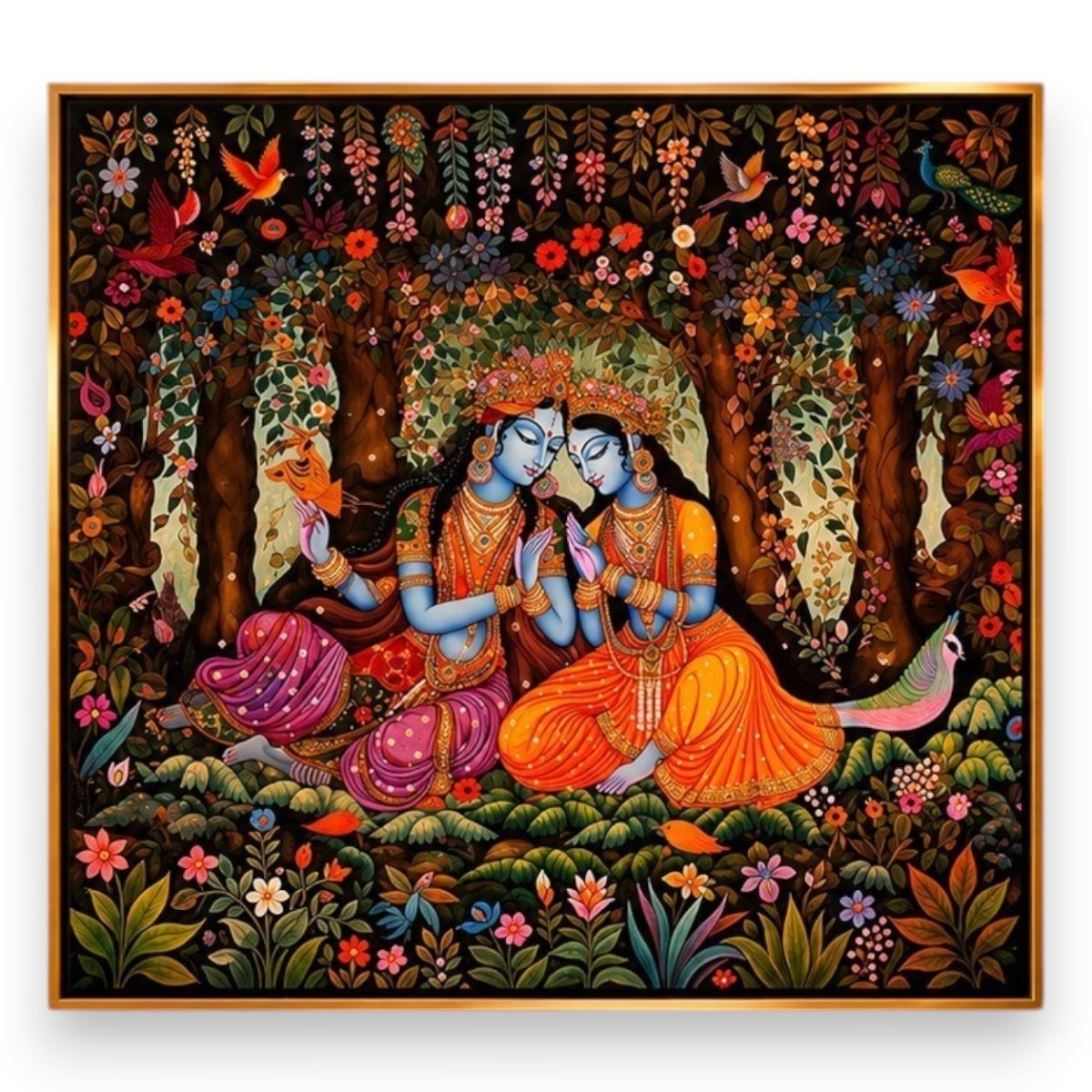Shyam & Radha: The Midnight Serenade in Madhuban