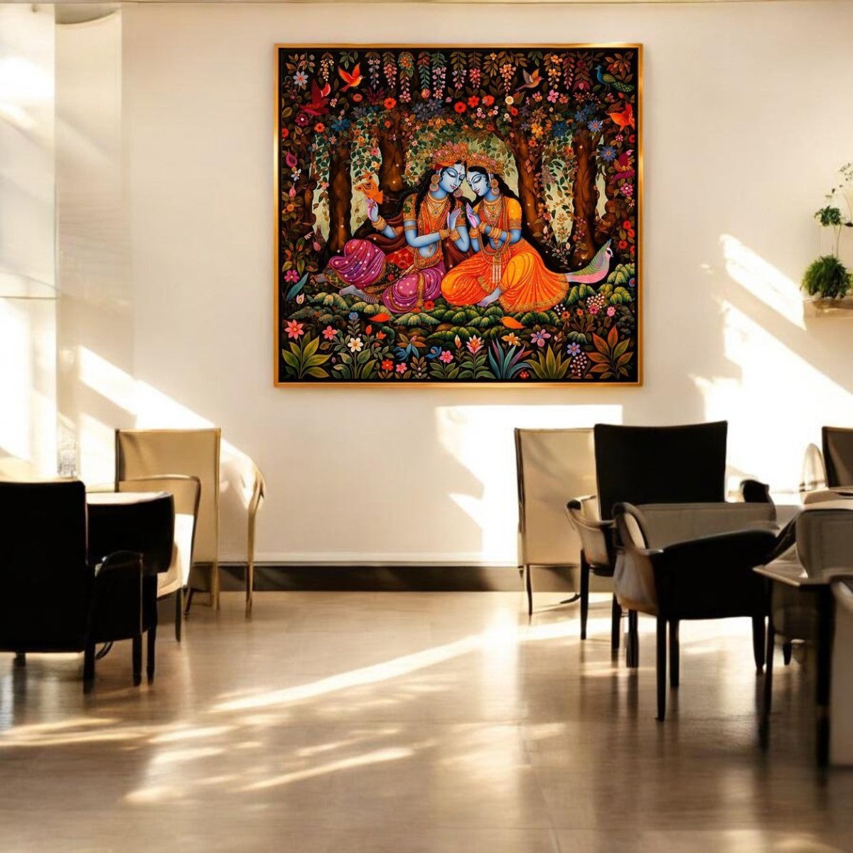 Shyam & Radha: The Midnight Serenade in Madhuban
