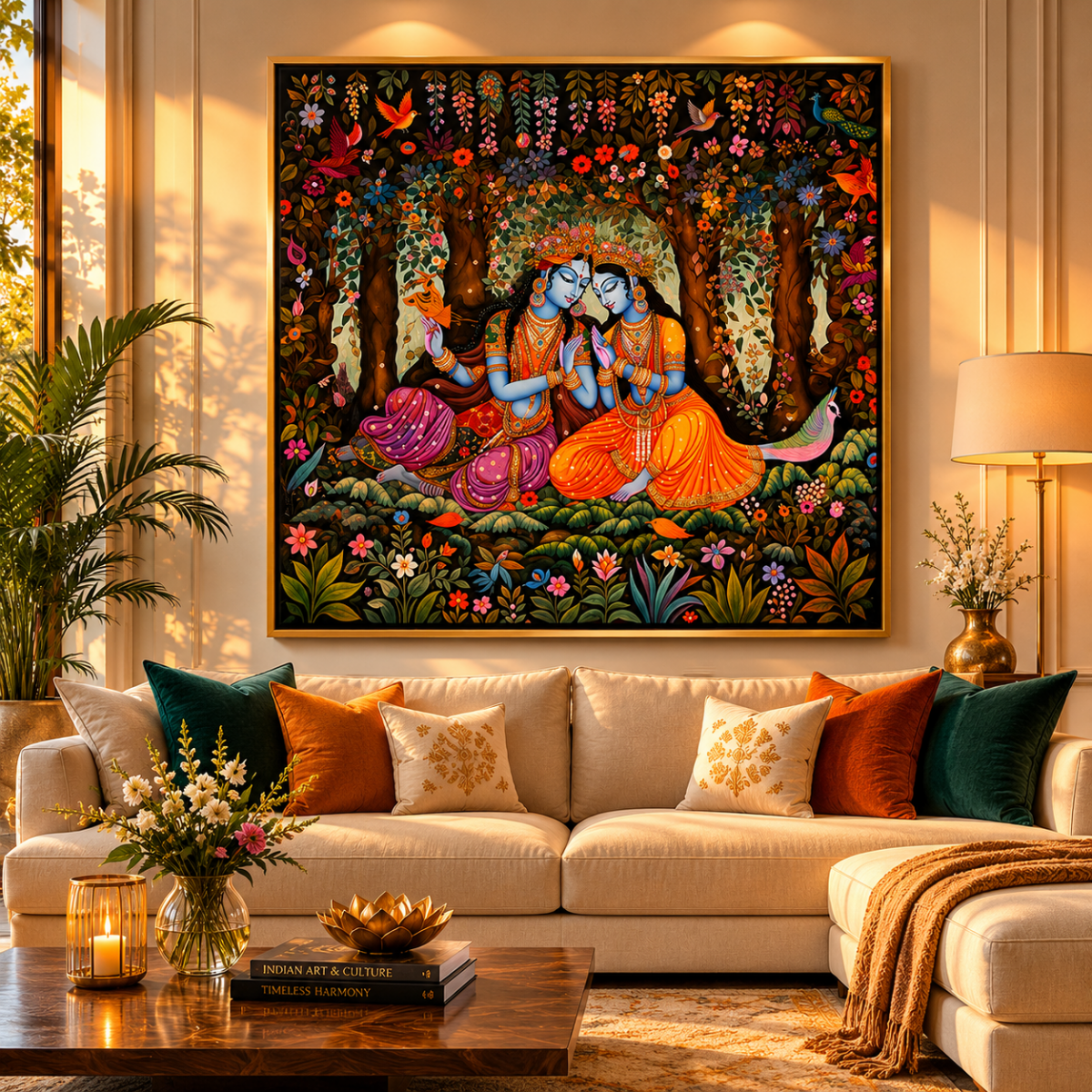 Shyam & Radha: The Midnight Serenade in Madhuban