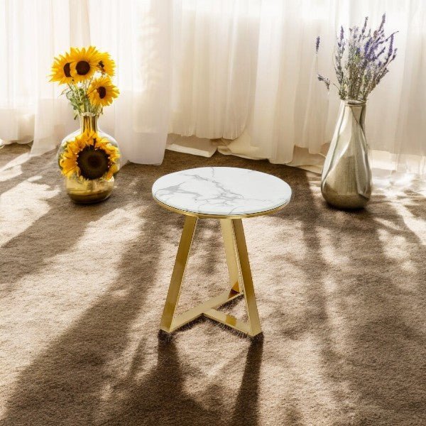 Side Table:The Oro Sphere Table