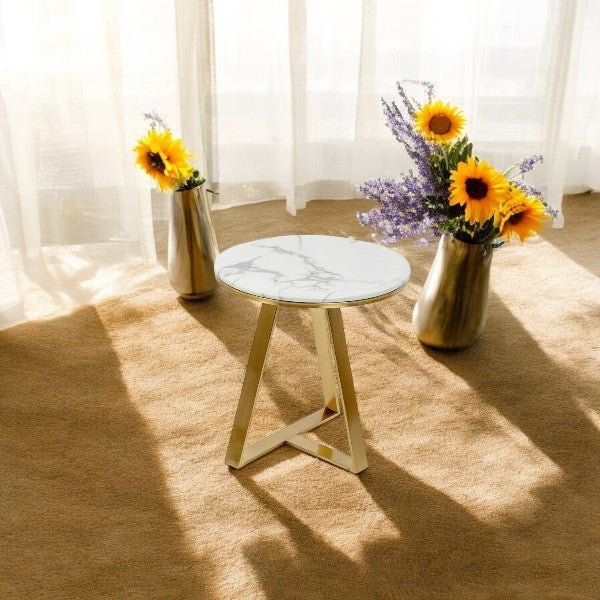 Side Table:The Oro Sphere Table