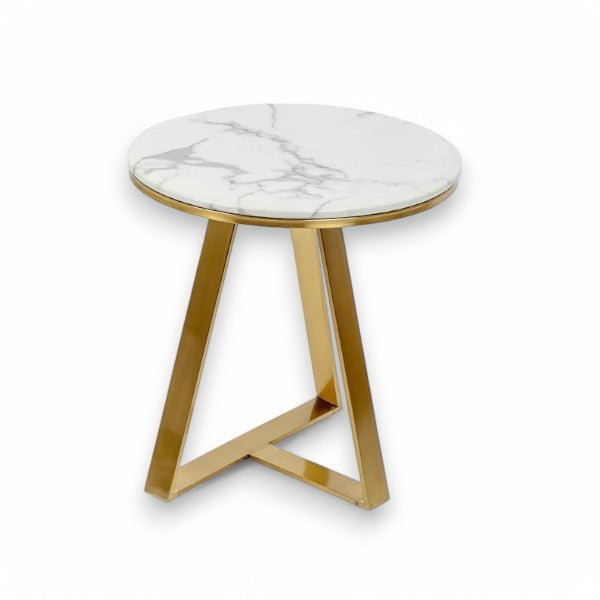 Side Table:The Oro Sphere Table