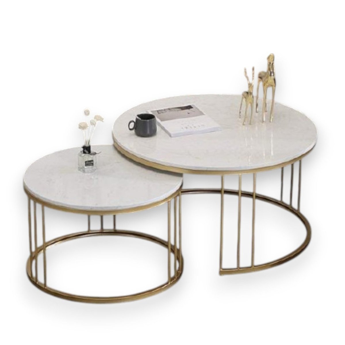 Space Saving Luxry Nesting Table Set of 2