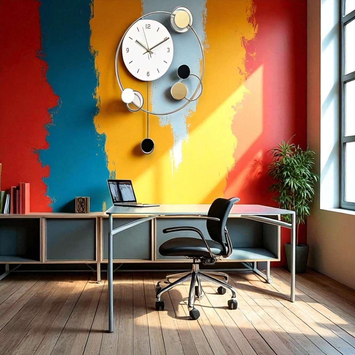 The Aether Axis Timepiece (20 x 14 Inches)