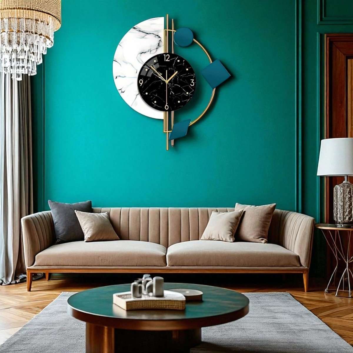 The Chrono Abstract Timepiece (23 x 19 Inches)