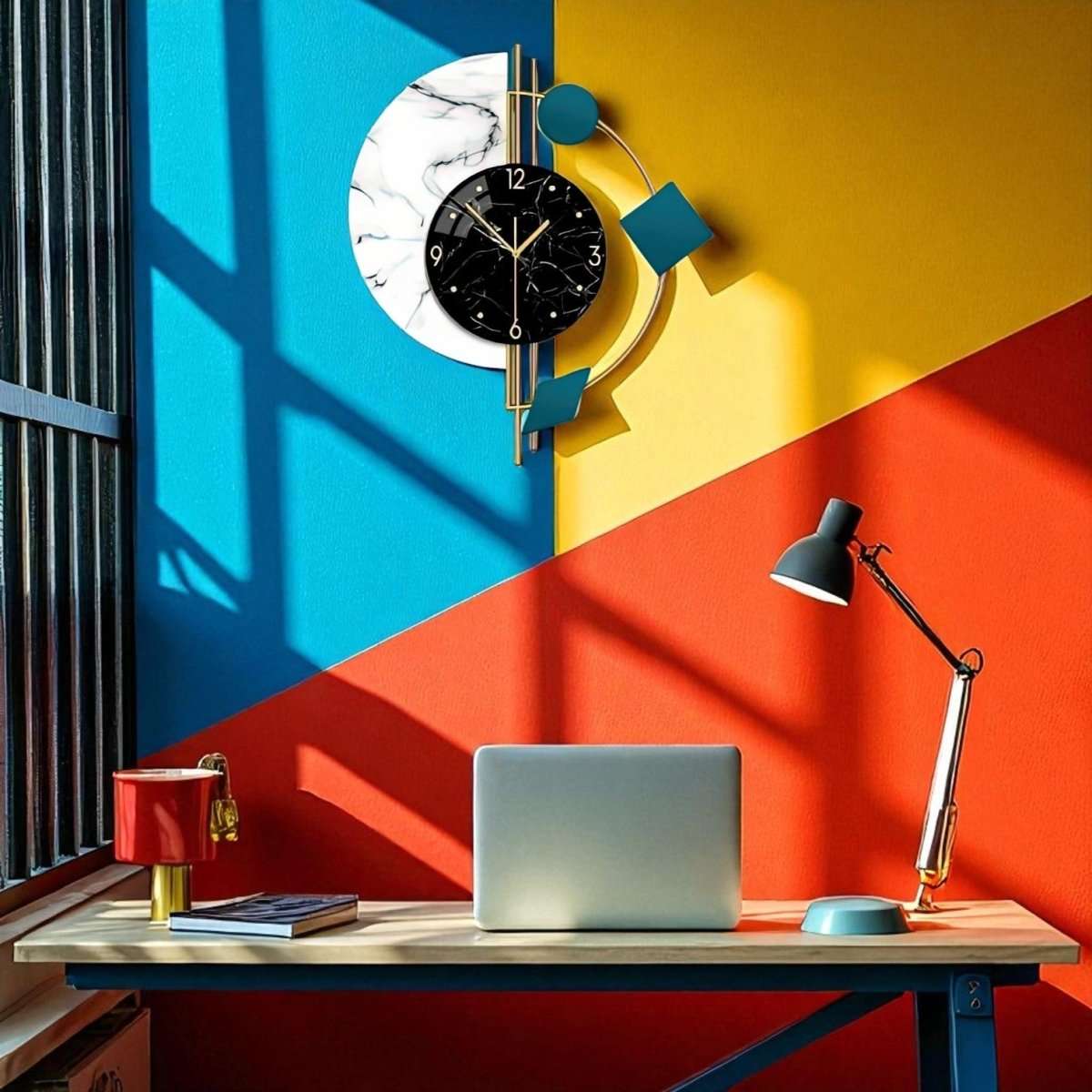 The Chrono Abstract Timepiece (23 x 19 Inches)