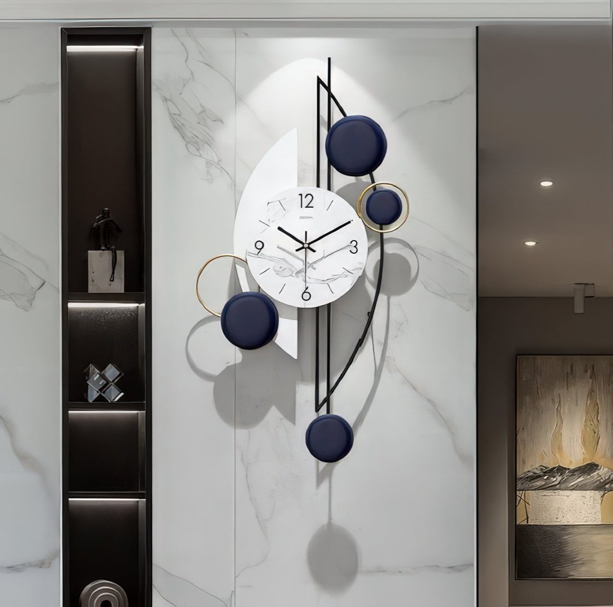 The Cosmic Meridian Clock (28 x 15 Inches)