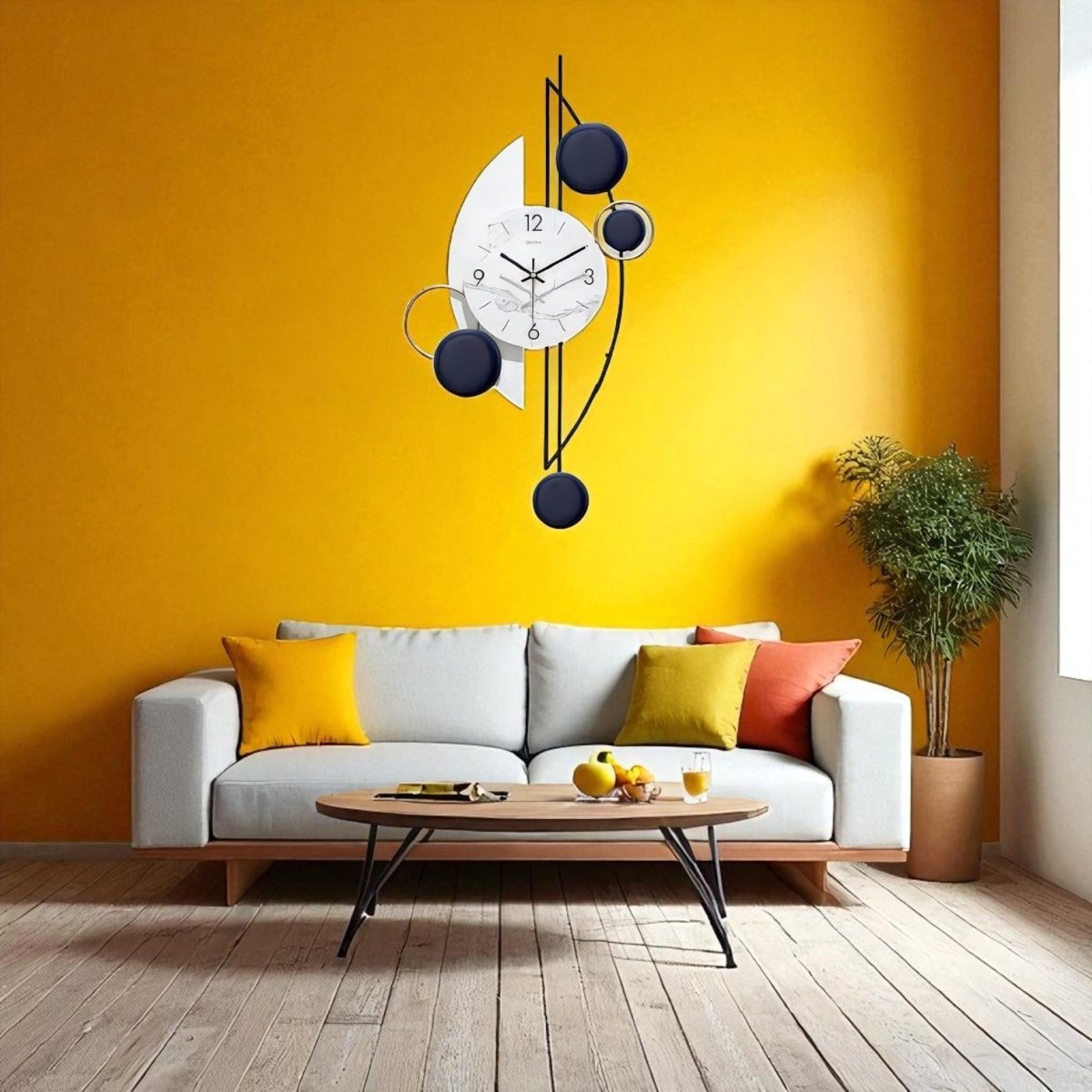 The Cosmic Meridian Clock (28 x 15 Inches)