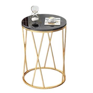 The Crisscross Opulent X Marble End Table for Livingroom