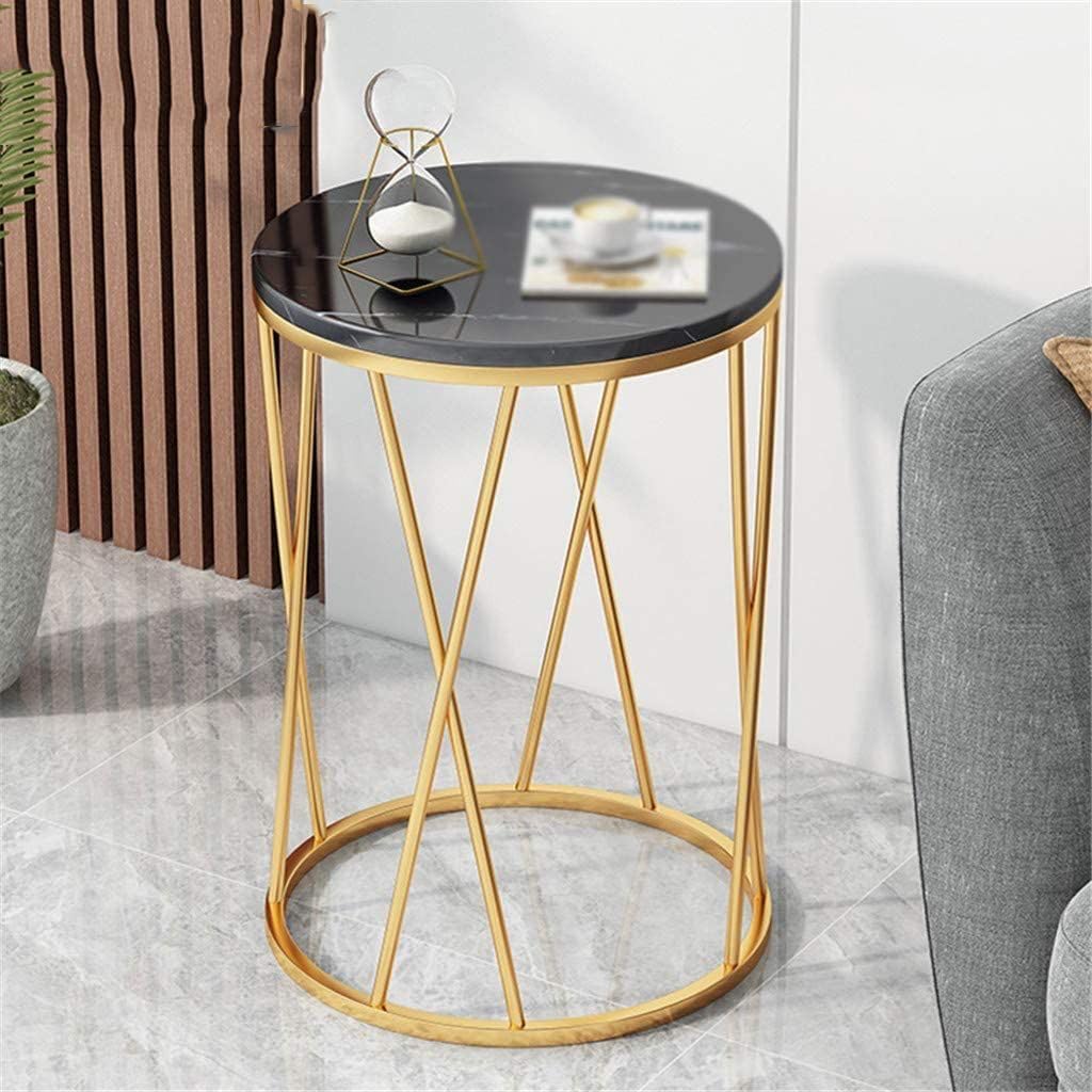 The Crisscross Opulent X Marble End Table for Livingroom