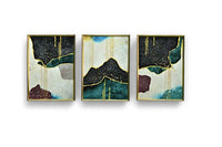 Thumbnail for The Equilibrium: Threefold Crystal Glass Painting Set of 3 (150 x 70 Cm)