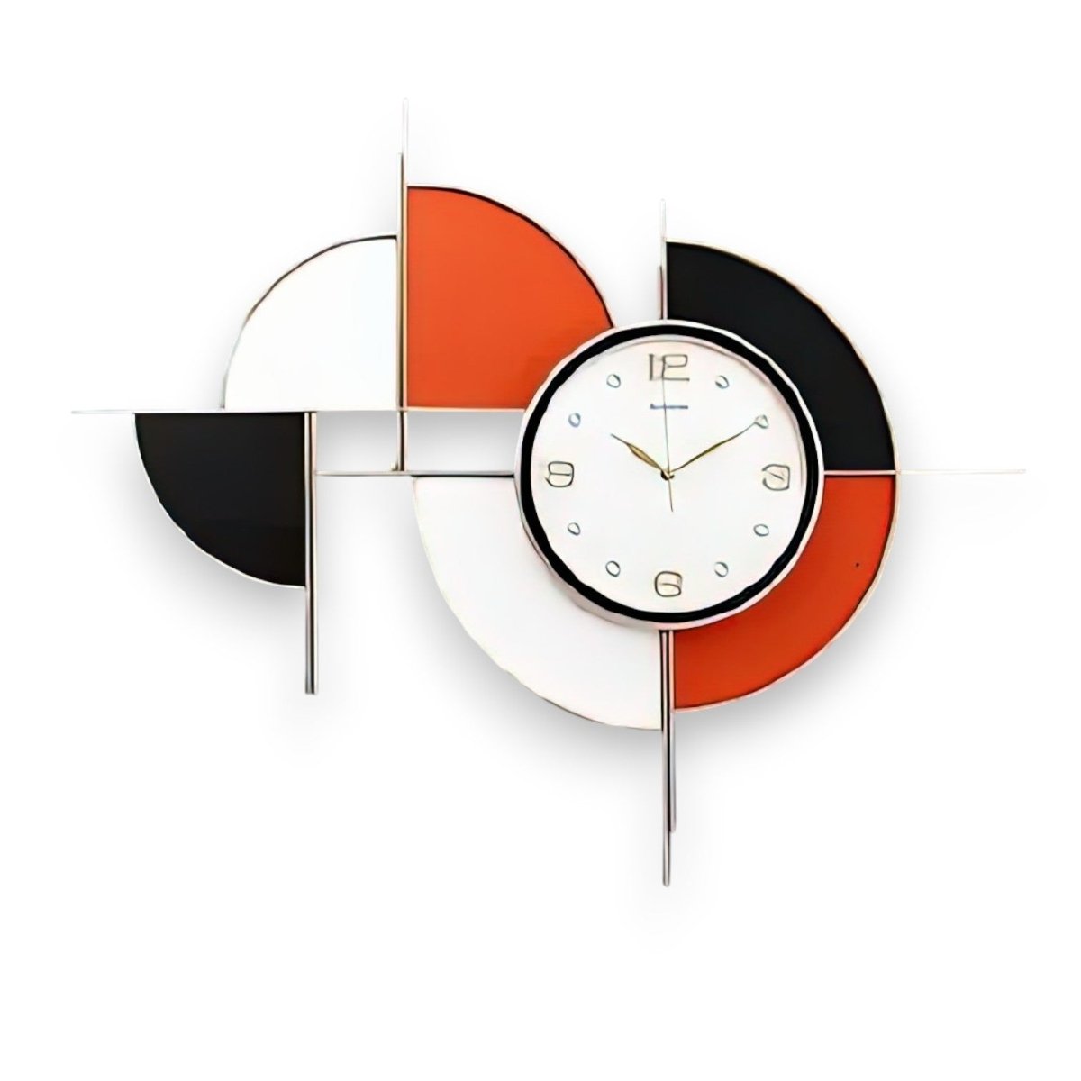 The GeoFusion Wall Art Clock (38 x 32 Inches)