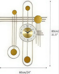 Thumbnail for The Gilded Baton Timepiece (31.5 x 24 Inches)