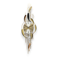 Thumbnail for The Gilded Feather Clock (36.2 x 11 Inches)