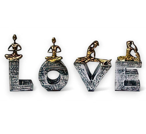 The Love Yoga:Poses of Passion Table Decor