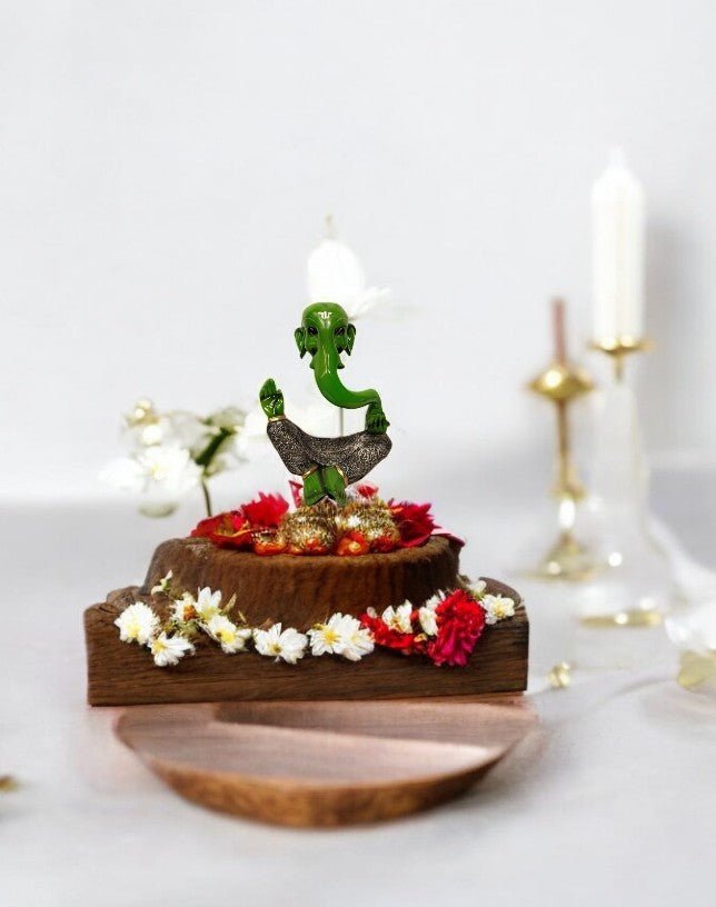 The Meditating Ganesha Table Decor