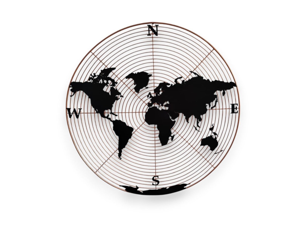 The Metallic World Grid (52 Inches Dia)