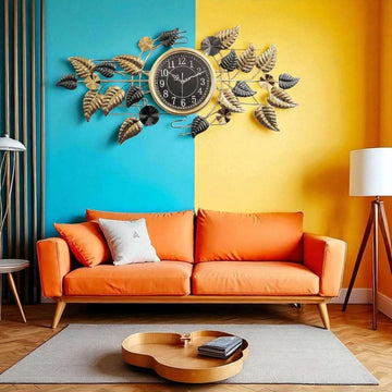 The Midnight Foliage Clock (39 x 18 Inches)