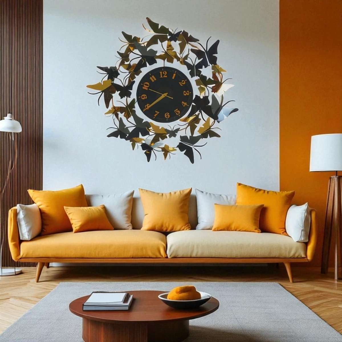 The Monarch's Timeless Flight (25 x 25 Inches)