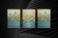 Thumbnail for The Moonlight Sonata Crystal Glass Painting Set of 3 (150 x 70 Cm)