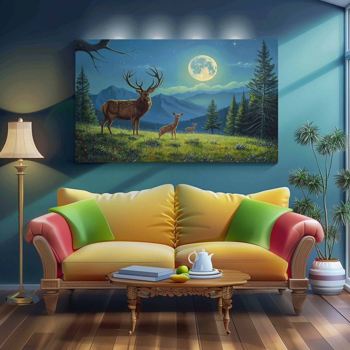 The Silent Symphony Canvas Wall Art (36 x 24 Inches)