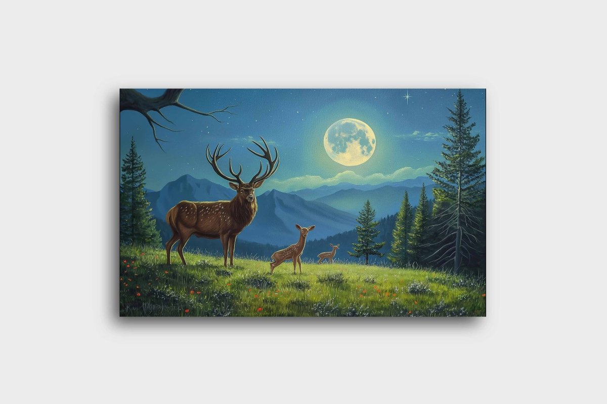 The Silent Symphony Canvas Wall Art (36 x 24 Inches)