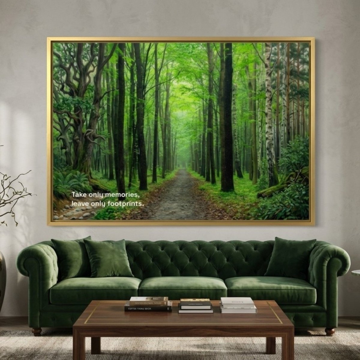 The Silent Trail: Footprints in the Mist: The Path of Memories