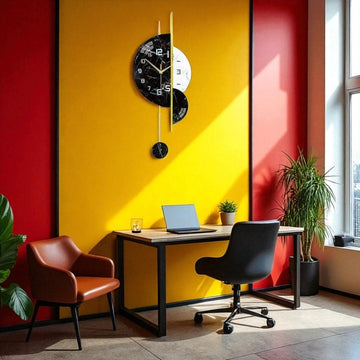 The Solstice Pendulum Clock (29.1 x 11.8 Inches)