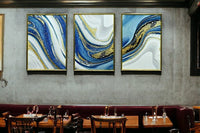 Thumbnail for The Sparkling Secrets Crystal Glass Painting Set of 3 (150 x 70 Cm)