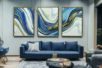 Thumbnail for The Sparkling Secrets Crystal Glass Painting Set of 3 (150 x 70 Cm)