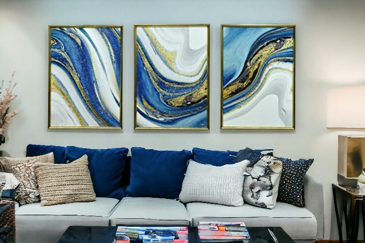 The Sparkling Secrets Crystal Glass Painting Set of 3 (150 x 70 Cm)