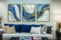 Thumbnail for The Sparkling Secrets Crystal Glass Painting Set of 3 (150 x 70 Cm)