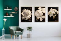 Thumbnail for The Stellar Silhouette Crystal Glass Painting Set of 3 (150 x 70 Cm)