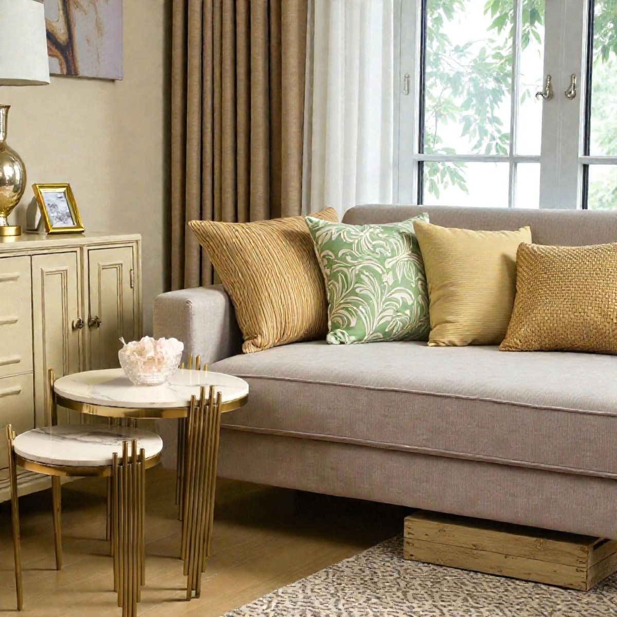 The Versailles Nesting End Table (Set Of 2)