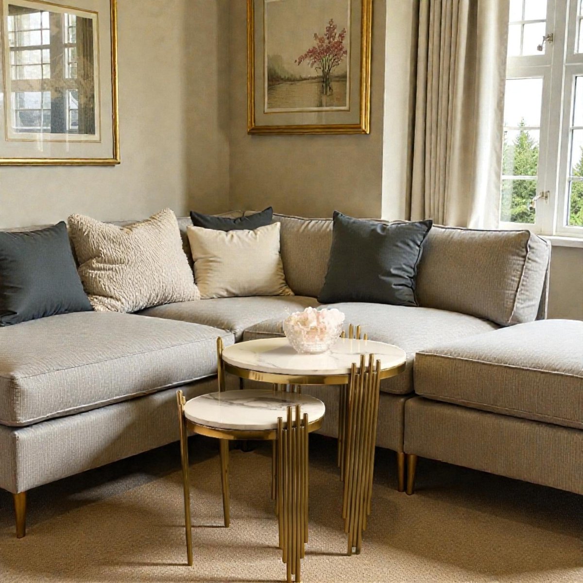 The Versailles Nesting End Table (Set Of 2)