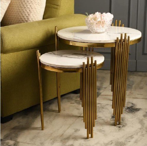 The Versailles Nesting End Table (Set Of 2)