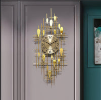 Thumbnail for The Whispering Reeds Zen Wall Clock (35.8 x 16.5 Inches)