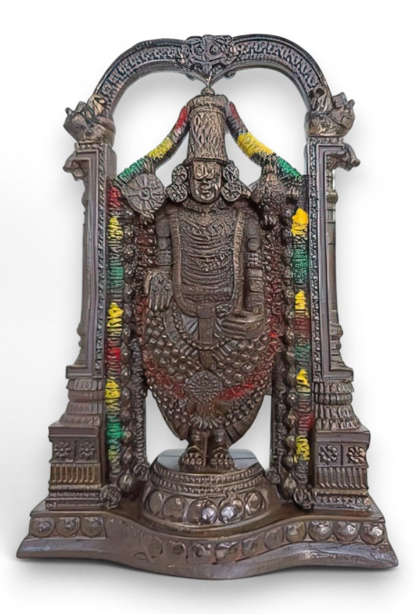 Tirupati Balaji:The Sacred Hues Table Decor