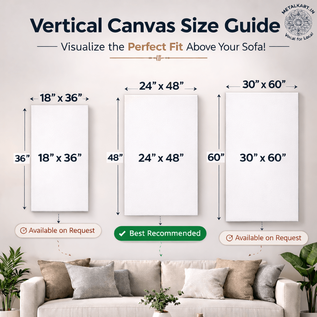 Trishula’s Descent: The Silent Vigil (24 x 48 Inches)