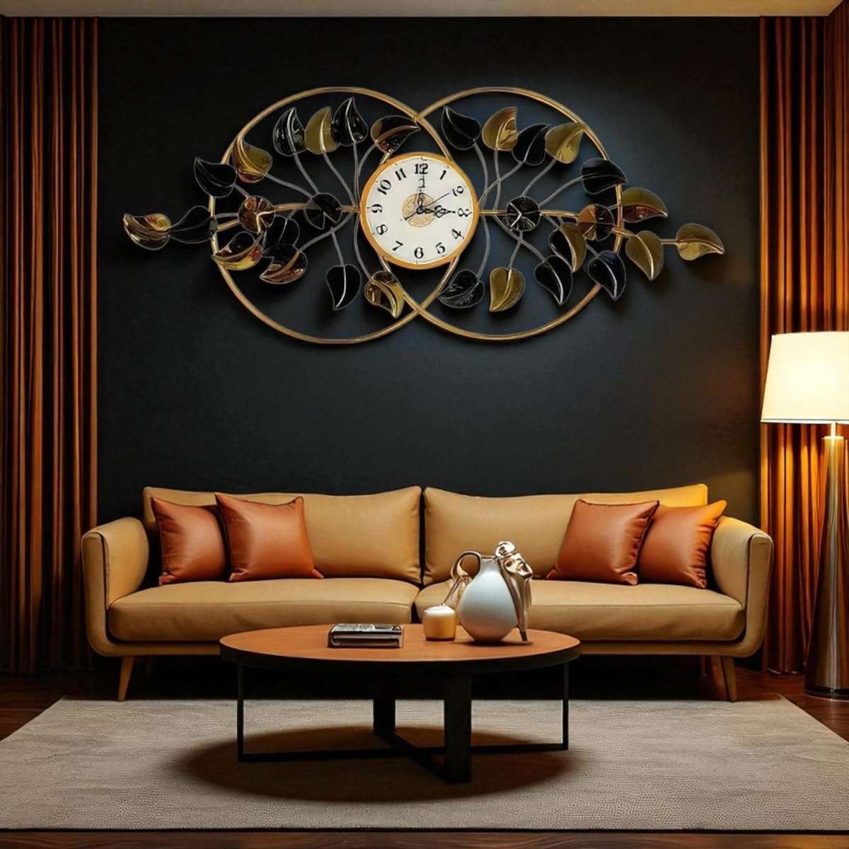 Twisted Vine Timepiece (48 x 20 Inches)