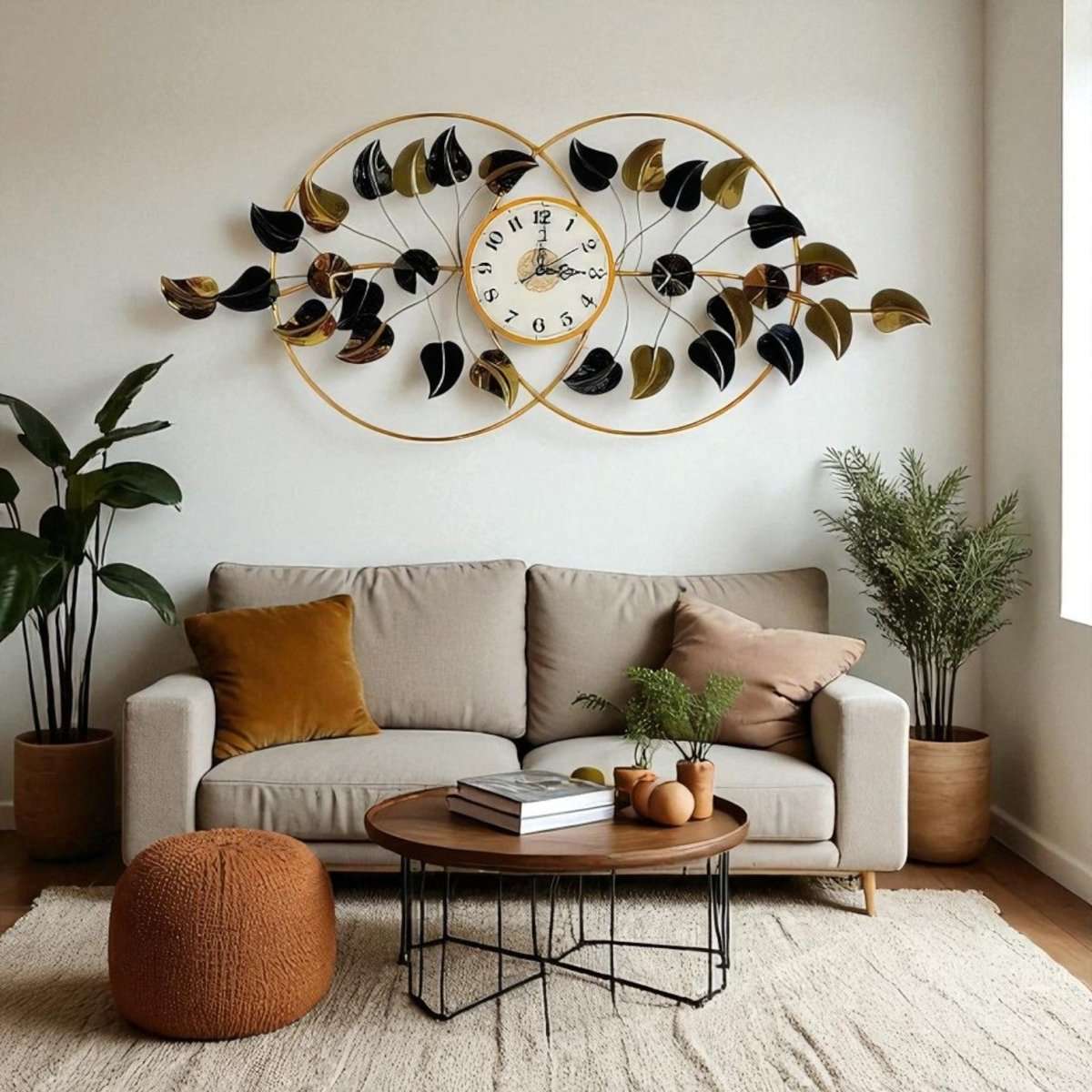 Twisted Vine Timepiece (48 x 20 Inches)