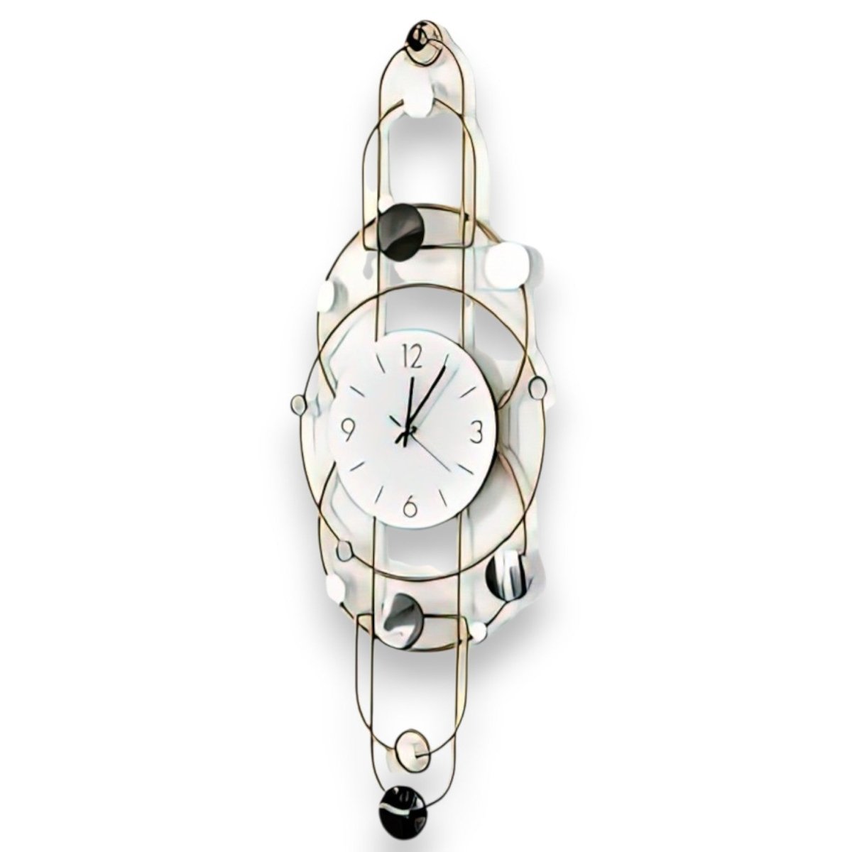 Urban Luxe Statement Clock (37 x 14 Inches)