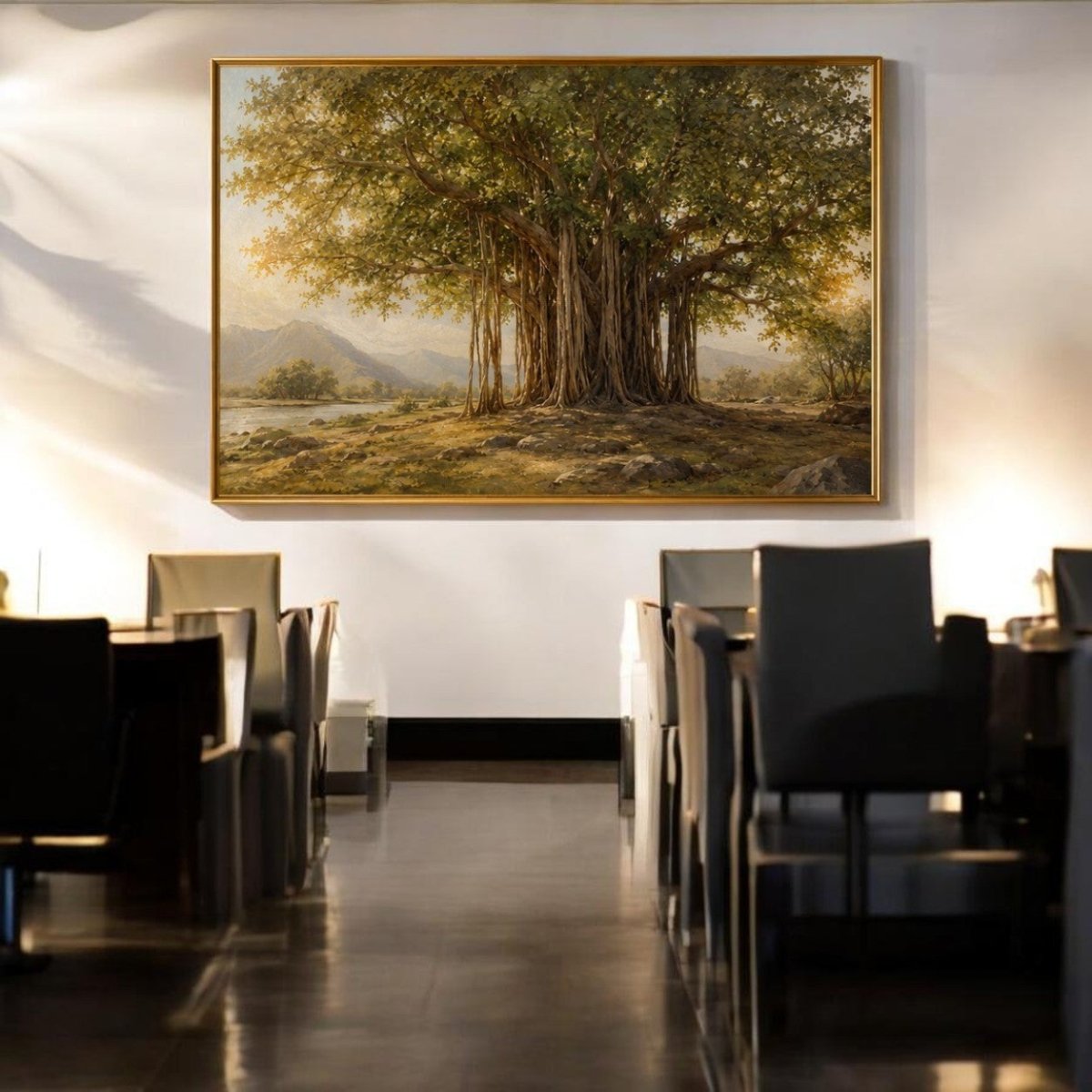 Vata Vriksha – The Eternal Banyan (36 x 24 Inches)