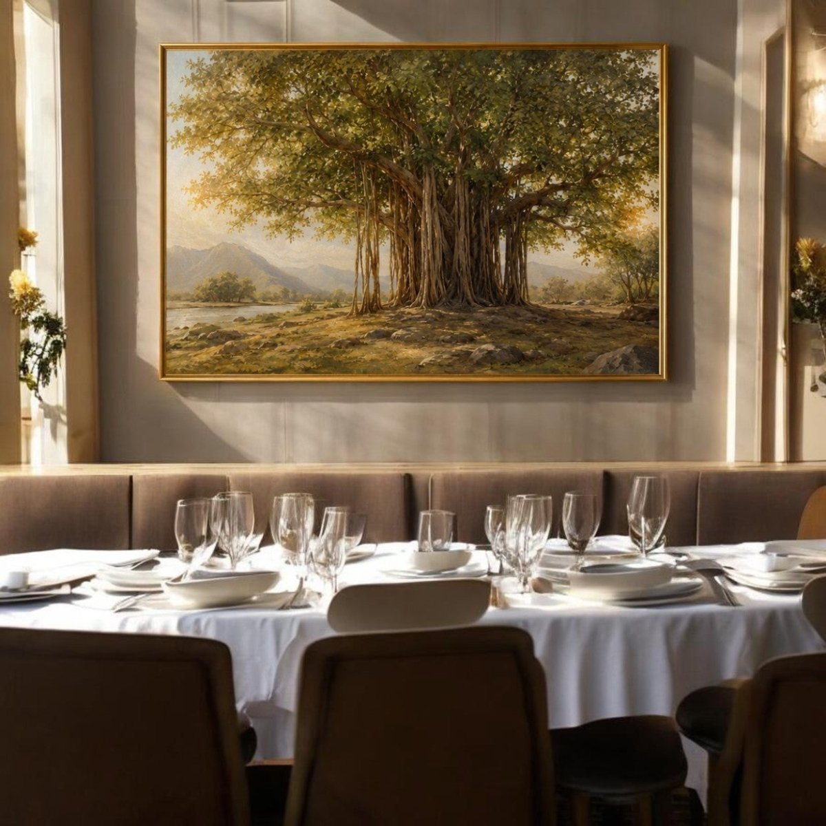 Vata Vriksha – The Eternal Banyan (36 x 24 Inches)
