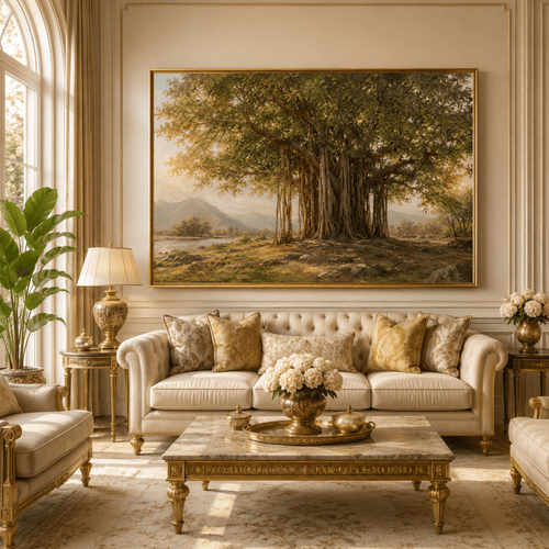 Vata Vriksha – The Eternal Banyan (36 x 24 Inches)