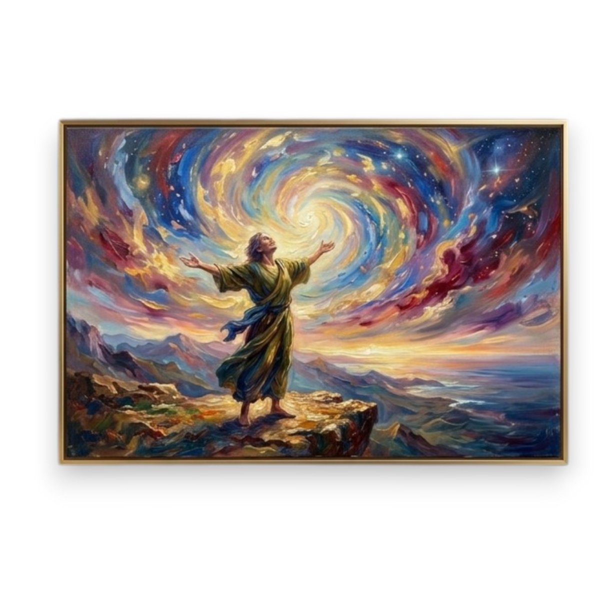 Vishwaroopa: The Universe Within the Self (24 x 36 Inches)