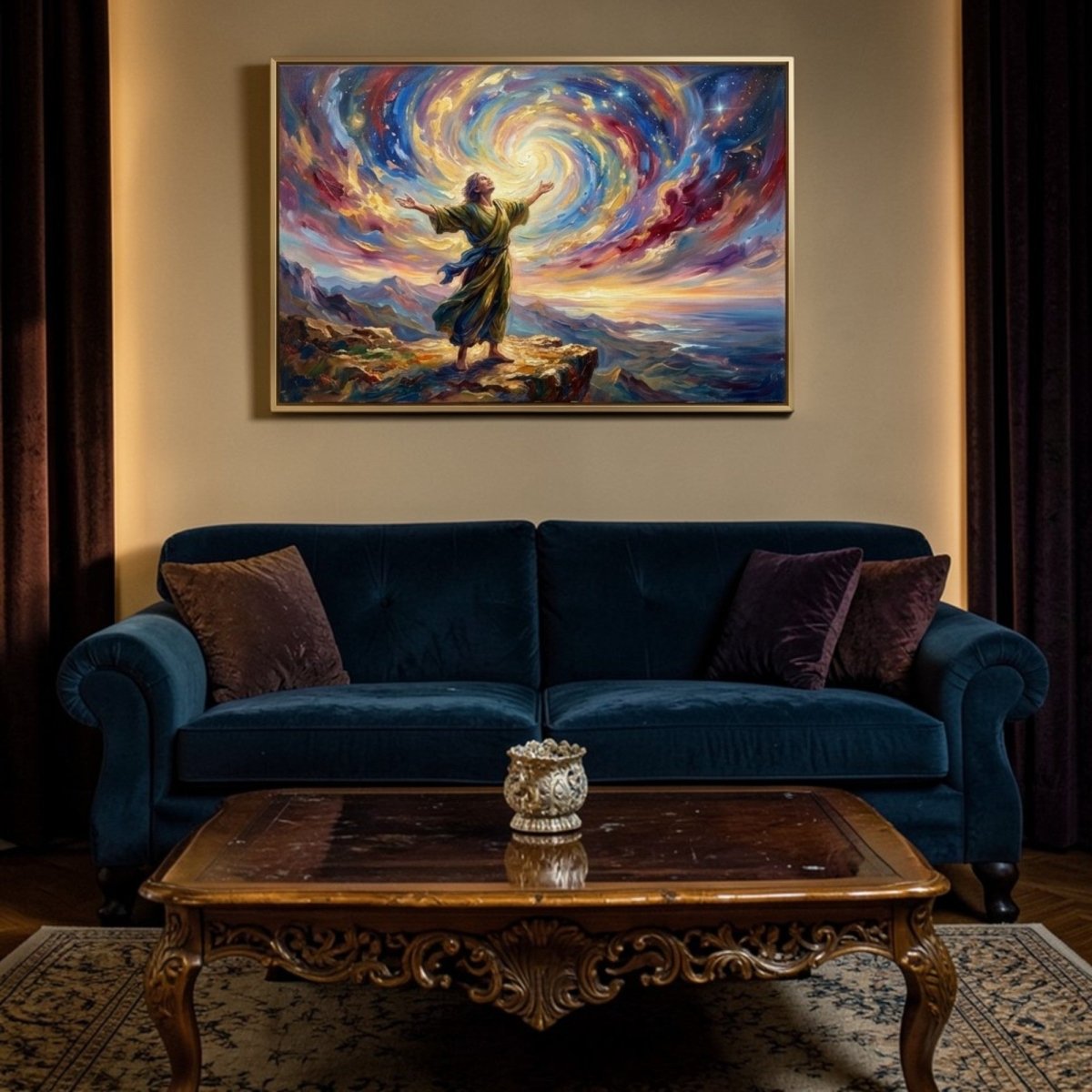 Vishwaroopa: The Universe Within the Self (24 x 36 Inches)