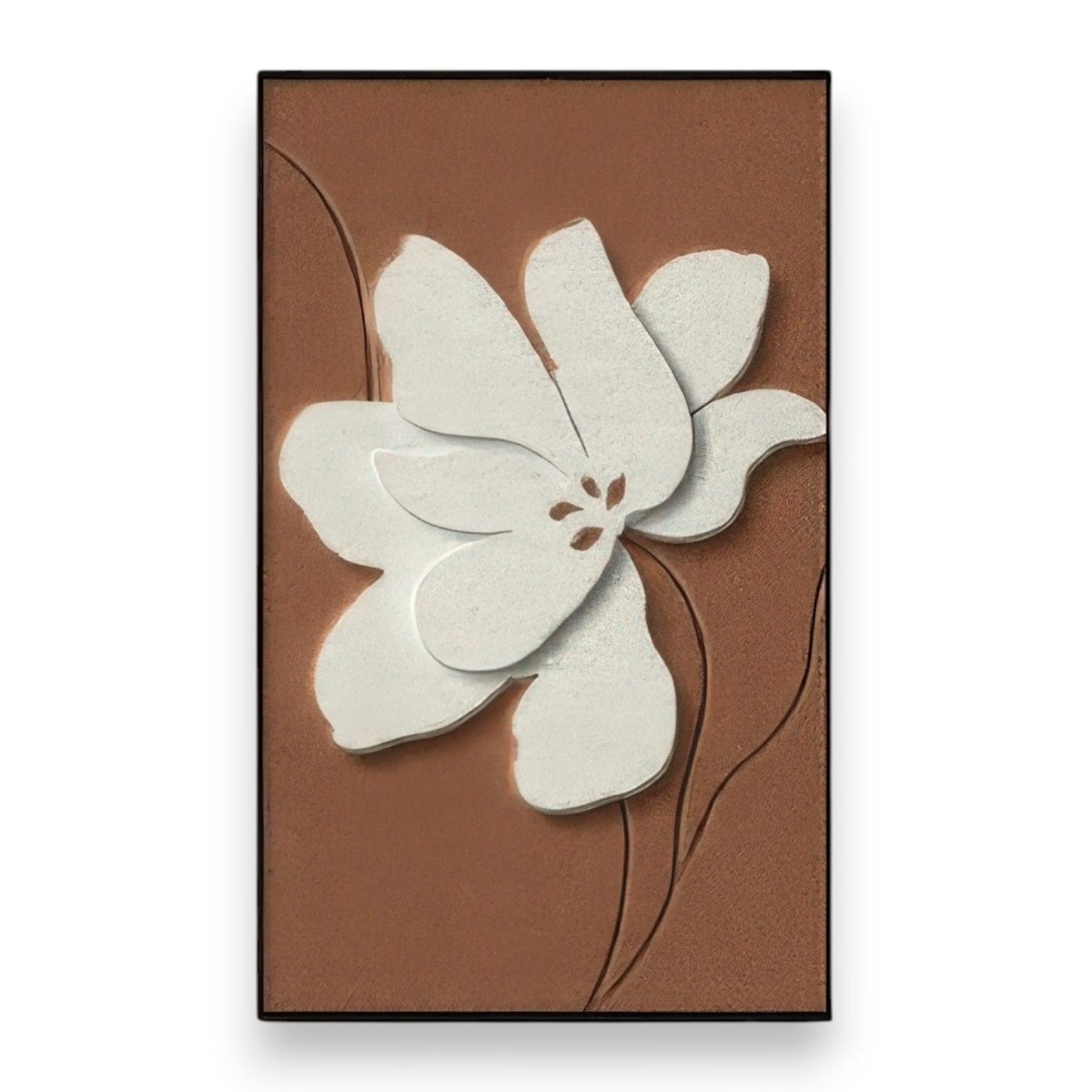 Whisper White Flora Wall Decor (40 x 60 CM)