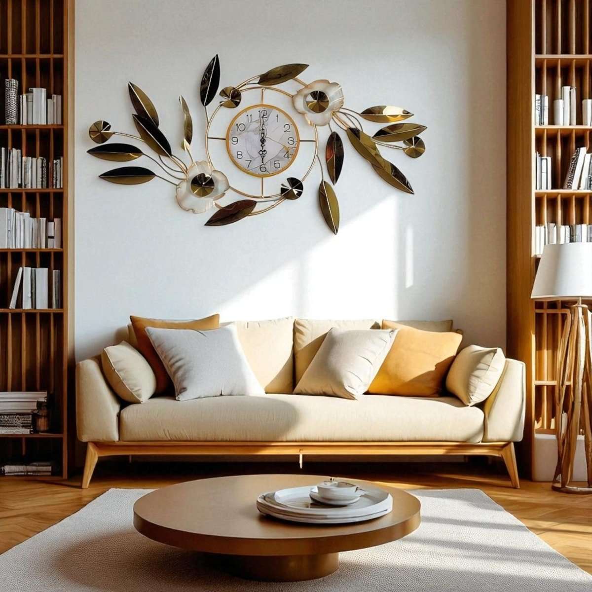 Whispering Branch Clock (42 x 23 Inches)